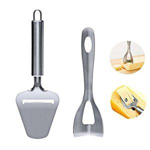 2Pcs Cheese Plane Knife Butter Corner Cutter Set